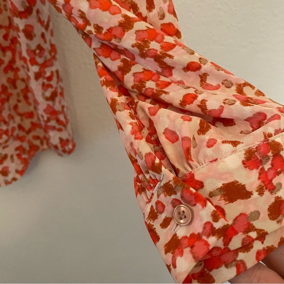 Talbots Tunic Long Sleeve Split Neck Women’s Size‎ L - Picture 4 of 8